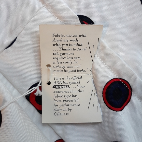 60s Polka-Dot Cocktail Dress - Picture 10 of 11